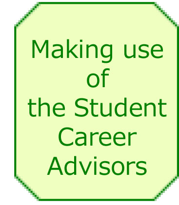 Making use of the Student Career Advisors